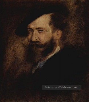  portrait Art - Portrait de Wilhelm Busch Franz von Lenbach